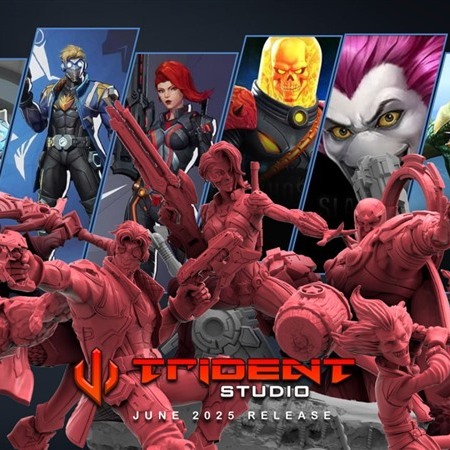 机械战士异能者机甲3D打印模型STL文件素材高精度桌游战旗