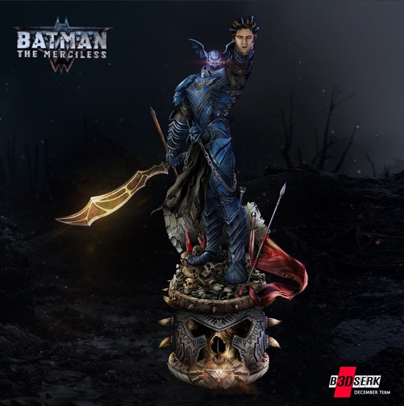 DC漫画无悯铁腕3D打印模型STL文件素材高精度图纸