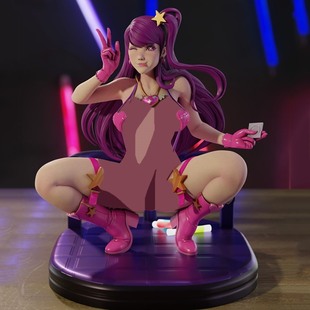 我推的孩子活泼俏皮可爱星野爱光桃井爱3D打印模型STL文件素材