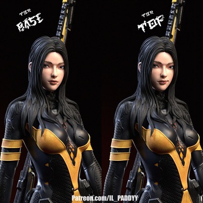 Stellar Blade剑星Tachy迅梓迅驰3D打印模型STL文件素材高精度