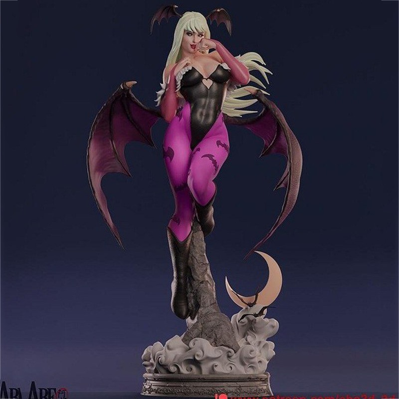 凯尔特神话战争与死亡女神莫瑞甘3D打印模型STL文件素材高精度