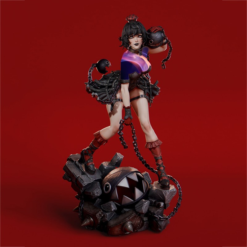 库巴公主阿贝3D奇异世界3D打印模型STL文件素材高精度