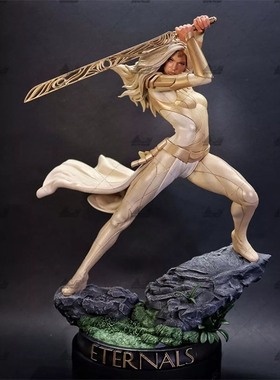 漫威者永恒族Thena蒂娜3D打印模型STL文件素材高精度已分体