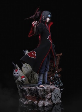 火影忍者Itachi Uchiha宇智波鼬3D打印模型STL文件素材高精度分体