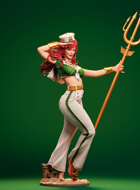 漫画Mera梅拉3D打印模型STL文件素材高精度已分体