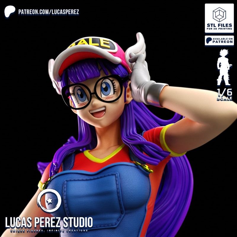 鸟山明IQ博士阿拉蕾3D打印模型STL文件素材高精度,办公设备/耗材/相关服务,3D打印服务,淘宝优惠券,粉丝福利购,淘宝优惠卷