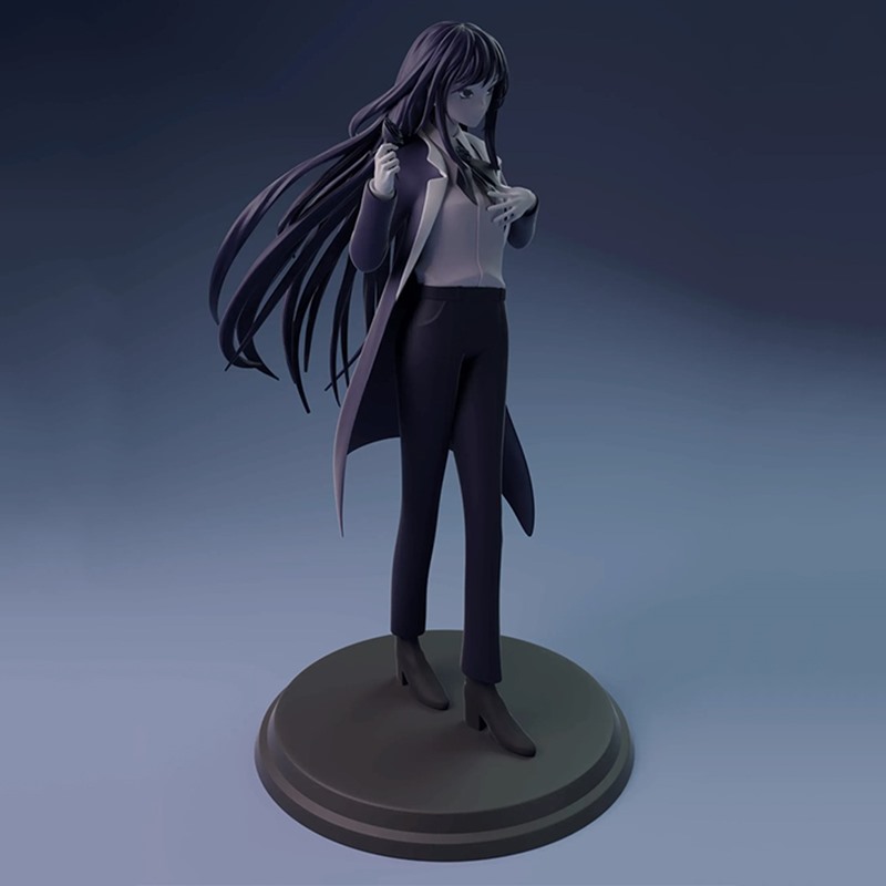 3D打印模型已分体覆面系歌Vocaloid翻唱歌手AdoSTL文件素材高精度