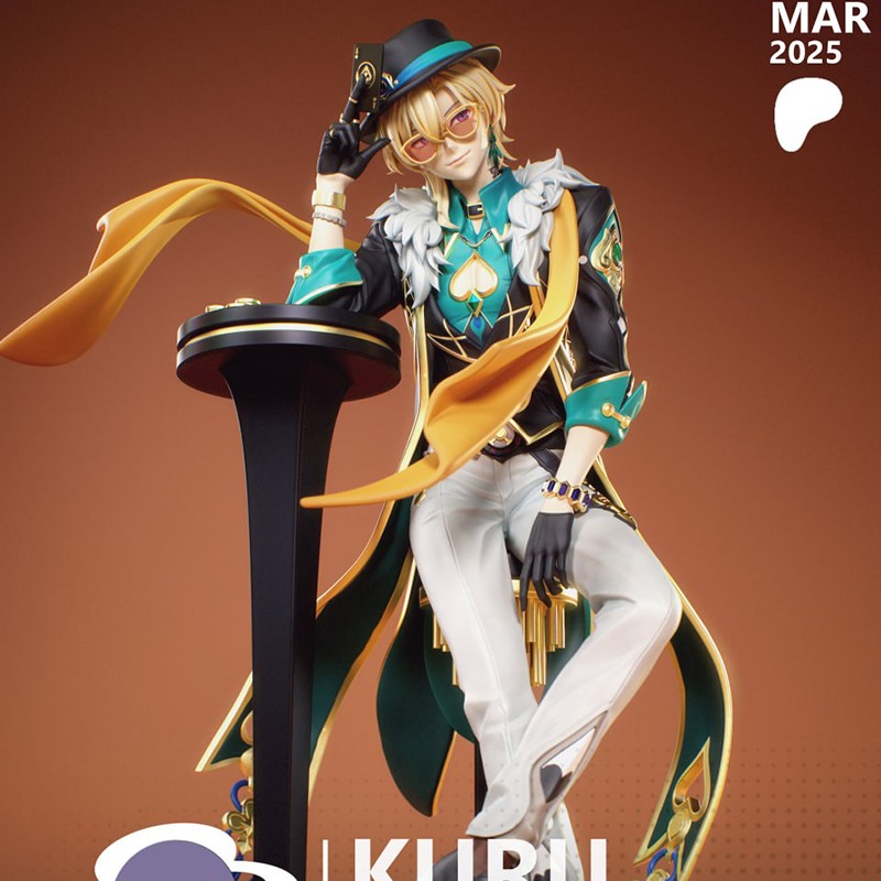 砂金Aventurine卡卡瓦夏 崩坏星穹铁道3d打印模型stl图纸文件素材