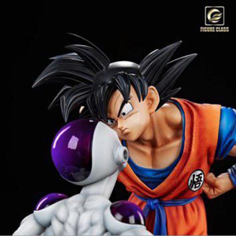 七龙珠孙悟空与弗利萨3D打印模型STL文件素材高精度已分体