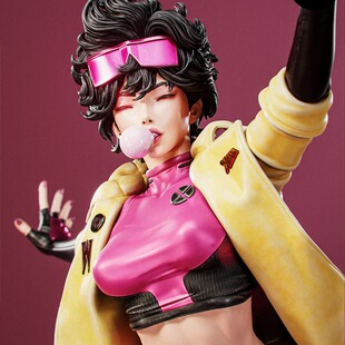 漫威李千欢不可思议的X战警朱比利3D打印模型STL文件素材高精度