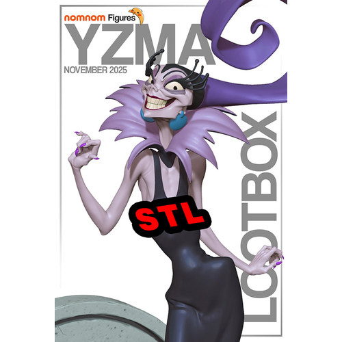 变身国王Yzma伊兹玛3D打印模型STL文件素材高精度图纸