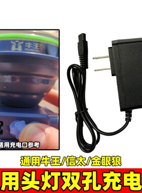 适用牛王头灯充电器A10A2Q2Q12