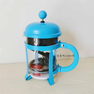 现货 日本Bluebottle蓝瓶子咖啡 Bodum合作法压壶意式咖啡壶500ml