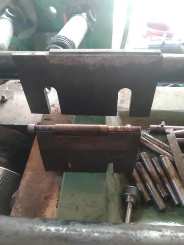 支架合金支撑块耐磨托板更换方便带滚针滚丝机配件中心高度67