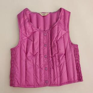 拍大一码 凤意羽绒服厂家直销女款 偏小 尺码 羽绒服背心1902
