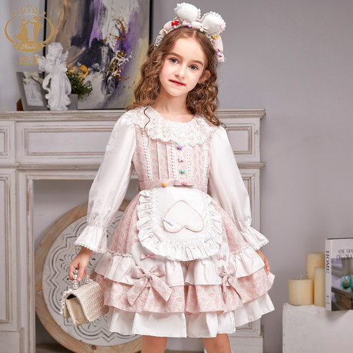 女童洛丽塔公主裙儿童宫廷洋气