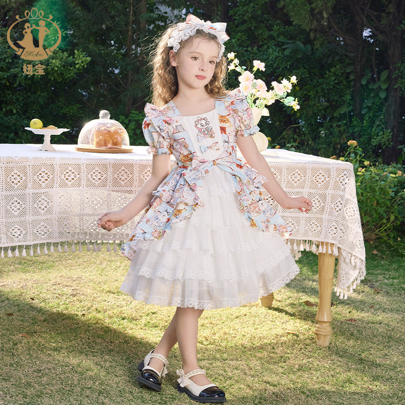 女童连衣裙夏薄款纯棉公主裙儿童2026春夏新款甜美小女孩lolita,童装/婴儿装/亲子装,连衣裙,淘宝优惠券,粉丝福利购,淘宝优惠卷