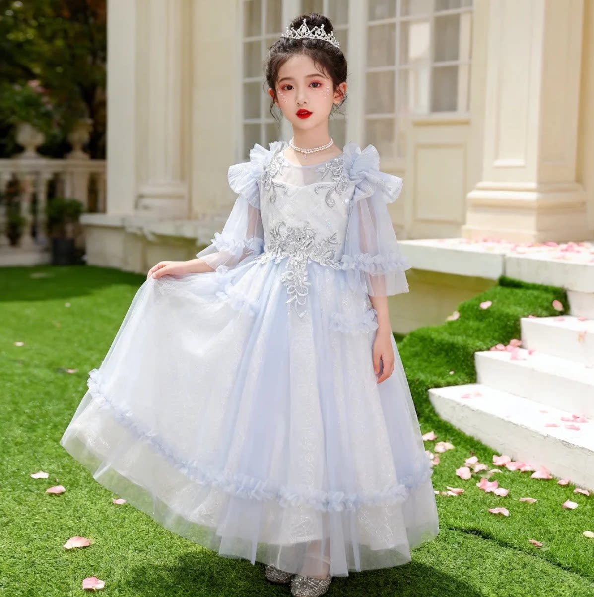 女童轻奢礼服裙2026新款图片