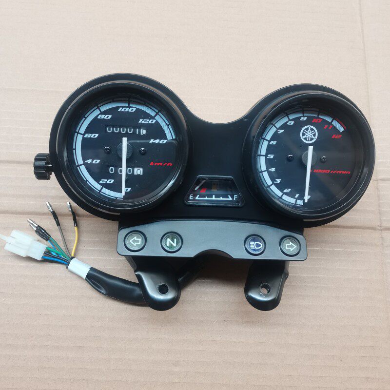 适用雅马哈摩托车天剑ybr125仪表jym125码表速度表转速表国二总成