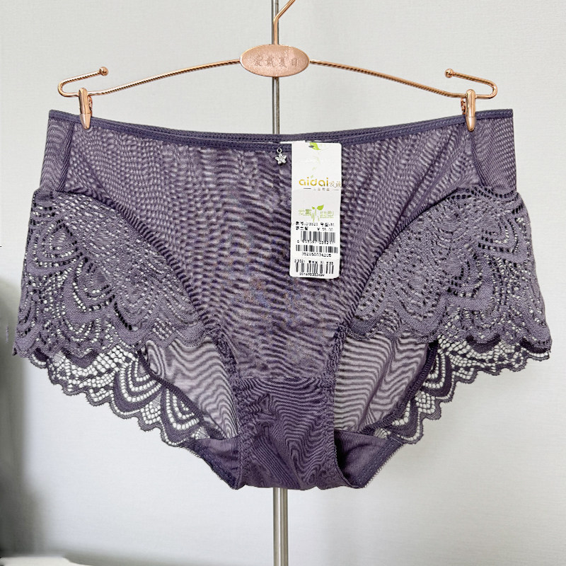 新品爱戴性感蕾丝舒适透气内裤3521中腰包臀无痕速干女平角裤,女士内衣/男士内衣/家居服,平角裤,淘宝优惠券,粉丝福利购,淘宝优惠卷
