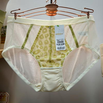 爱戴女士内裤D3680豹纹性感中腰