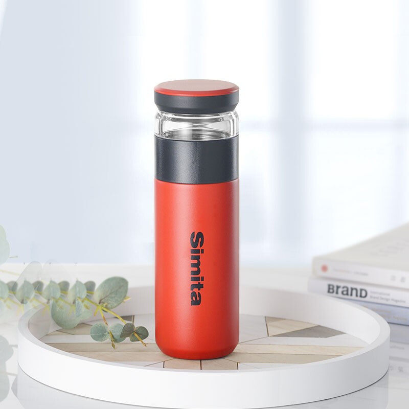 保温杯便携不锈钢茶水分离