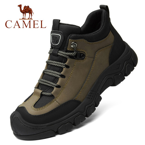 Camel/骆驼冬季加绒户外登山棉鞋