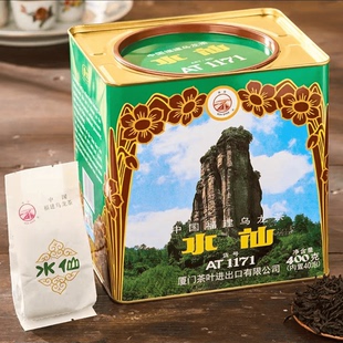 中茶海堤 水仙AT1171乌龙茶手工茶叶一级足火浓香型罐装400克正品