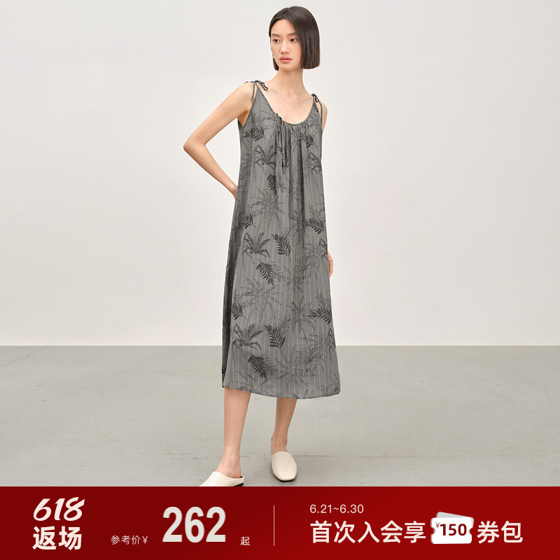 国风新中式提花连衣裙