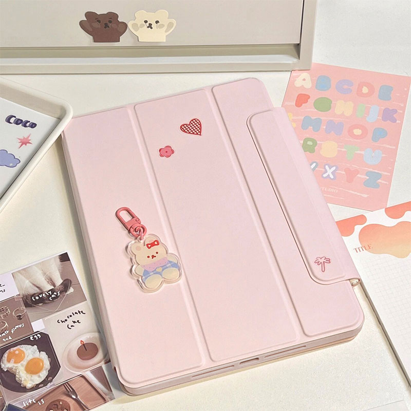 720旋转ipadair5保护套磁吸pro11保护壳ipad9代亚克力防弯air4可拆卸mini6新款10苹果平板78轻薄简约12.9皮笔