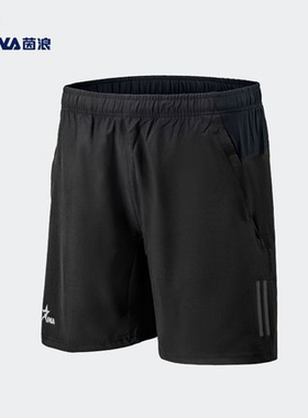 INA茵浪跑步短裤男2021夏季训练运动裤透气吸汗五分裤健身跑步裤