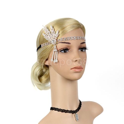 Art Deco Women 1920s Vintage Flapper Great Gatsby Costume
