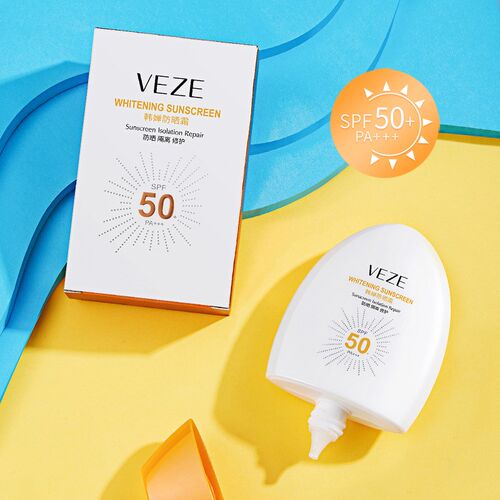 防晒霜SPF50+紫外线WHITENING SUNSCREEN ISOLATION REPAIR SPFPA