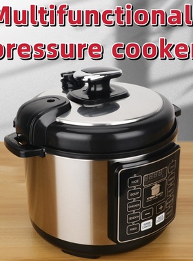 6L English push button Rice cooker electric pressure cooker