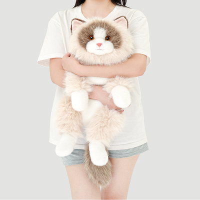 正版仿真长毛毛布偶猫金渐层猫咪