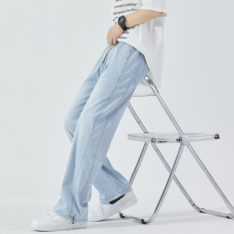 夏季天丝薄款牛仔裤16休闲牛子裤