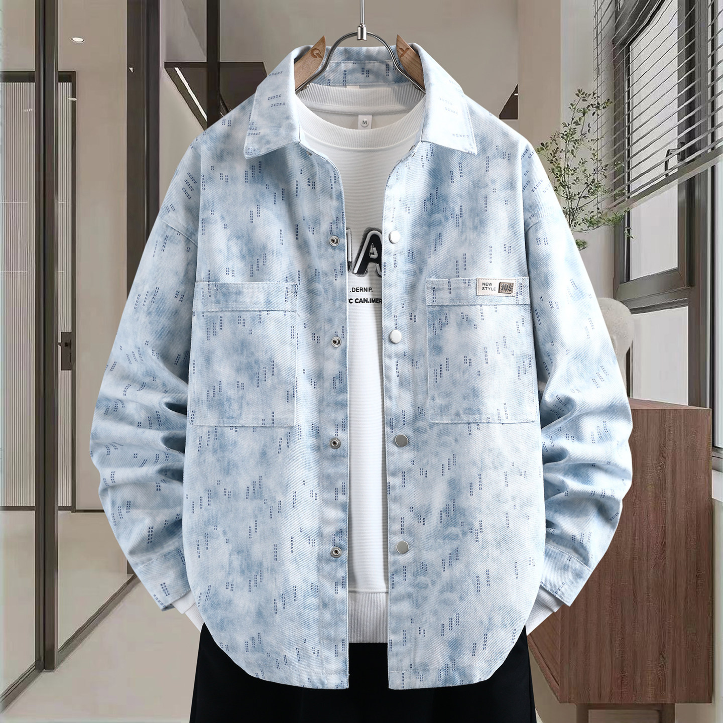 春季青少年牛仔外套13男孩初高中学生14夹克15岁大童潮流宽松衬衣,童装/婴儿装/亲子装,儿童牛仔外套,淘宝优惠券,粉丝福利购,淘宝优惠卷