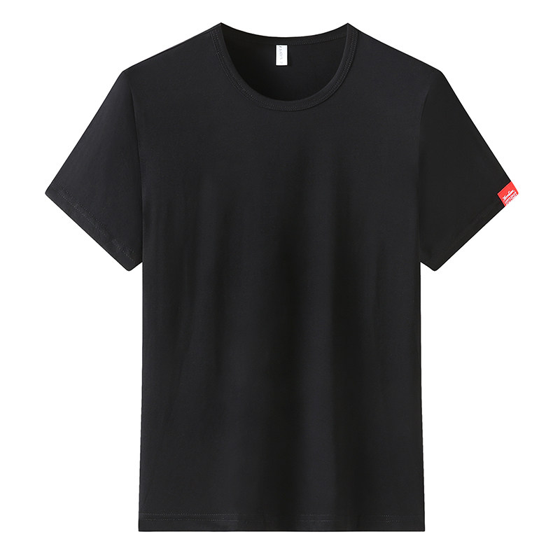 青少年纯棉短袖t恤12-15岁初中学生男孩14帅气运动16大童打底体恤