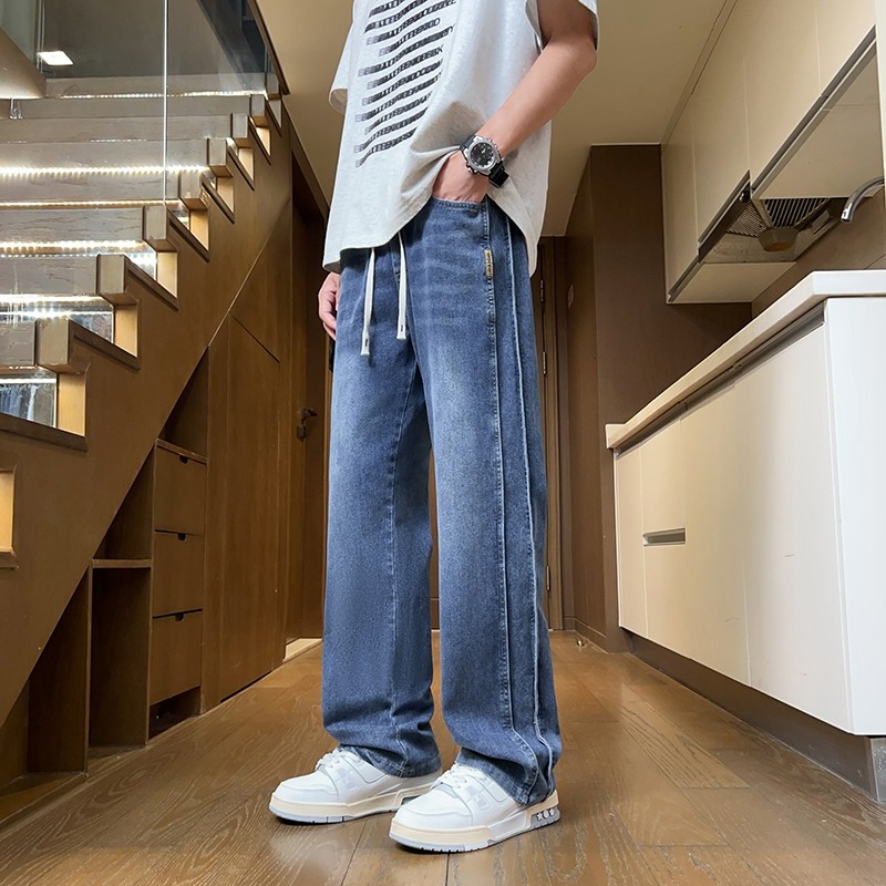 春秋季宽松直筒休闲裤12男孩13中学生14岁青少年16大童潮流牛仔裤,童装/婴儿装/亲子装,儿童牛仔裤,淘宝优惠券,粉丝福利购,淘宝优惠卷