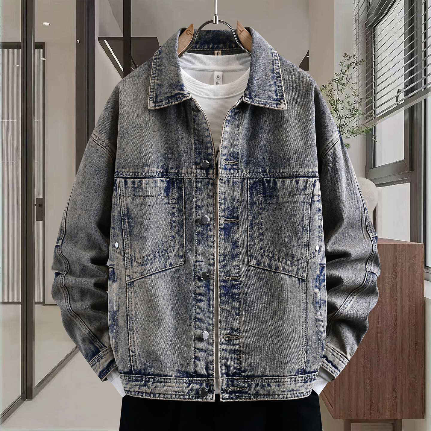 春秋季牛仔夹克男孩15岁初高中学生13帅气14青少年大童牛子衣外套,童装/婴儿装/亲子装,儿童牛仔外套,淘宝优惠券,粉丝福利购,淘宝优惠卷