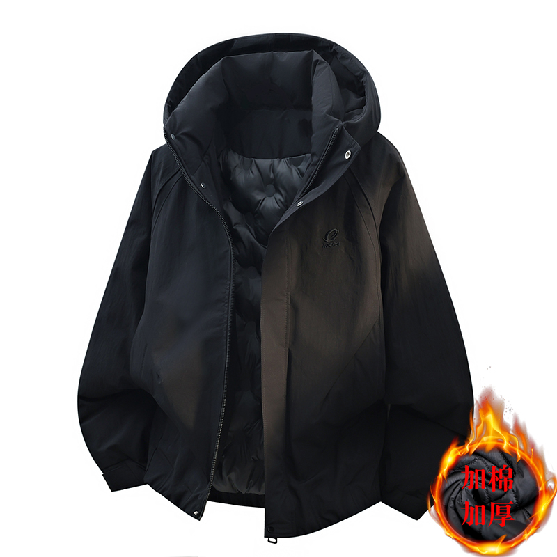 中学生加厚宽松棉衣羽绒棉服外套