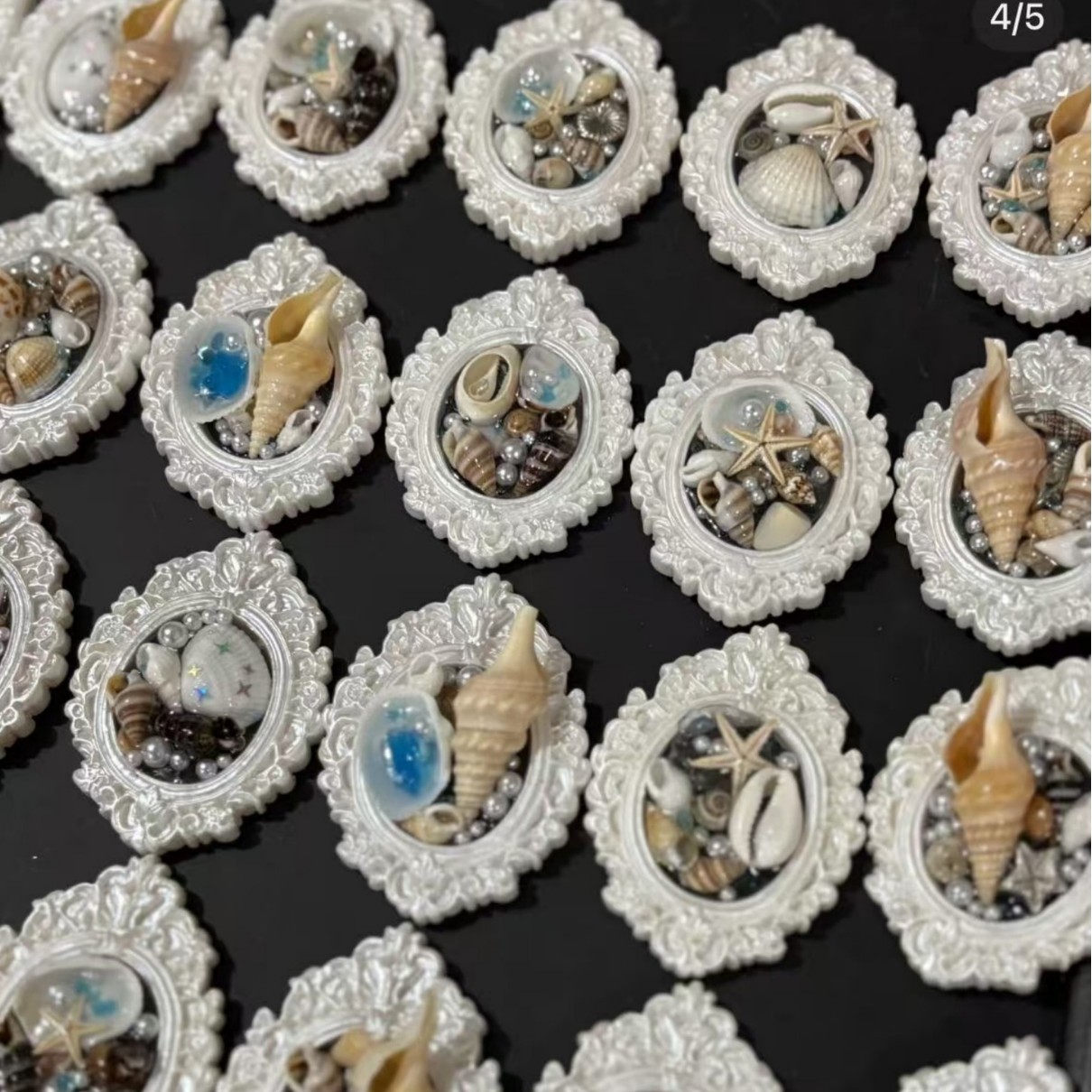 鲍鱼贝壳海洋风diy海洋冰箱帖标本伴手礼家居墙面装饰品