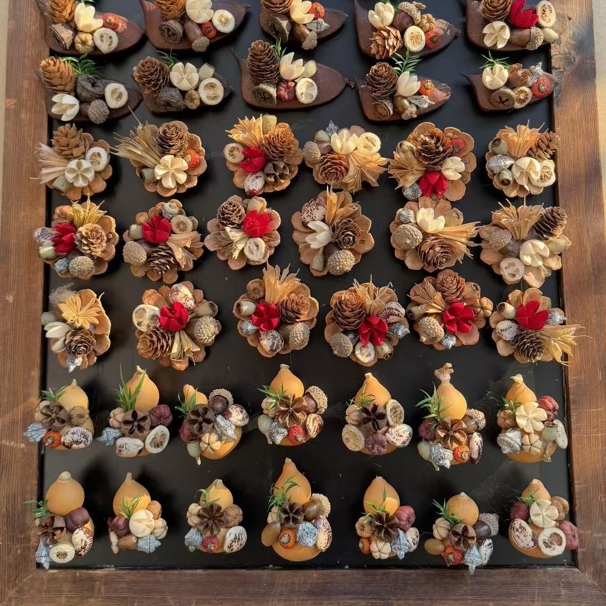 云南松塔真植物diy森系冰箱帖标本伴手礼家居墙面装饰品