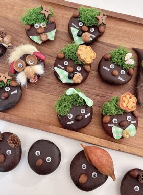 ~卡通创意平安豆手工制作diy果实干花森系植物干果可爱萌宠礼品