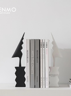 摆件样板间装饰品本墨树脂诧寂风