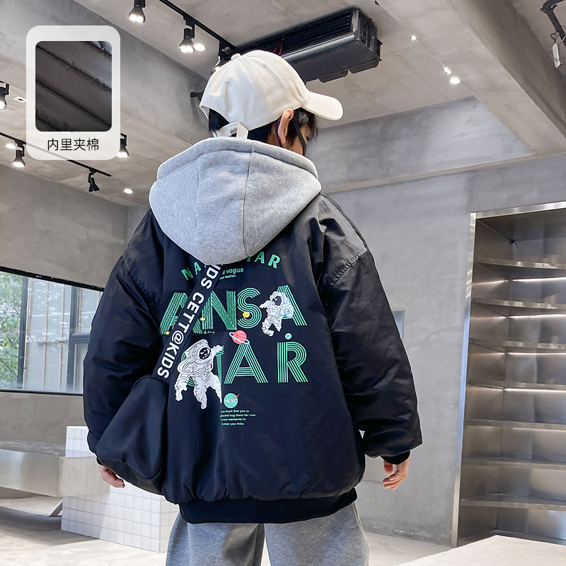 男童羽绒棉服2025年新款儿童时尚