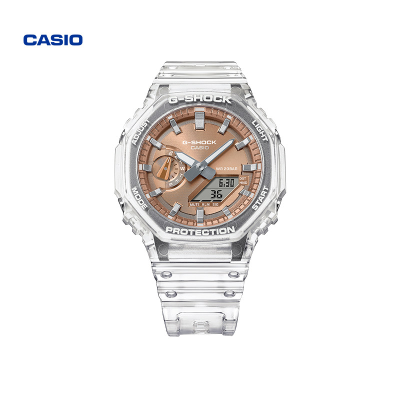 新品CASIO卡西欧手表男款初高中GA-2100BM学生g-shock电子表