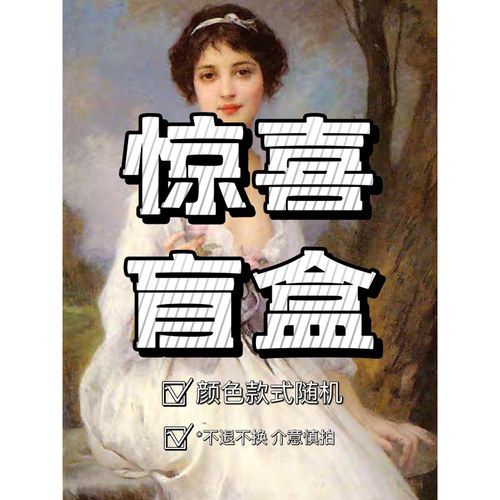 【神秘盲盒福袋】 高级感耳环耳针有耳洞拍精致时尚耳钉款