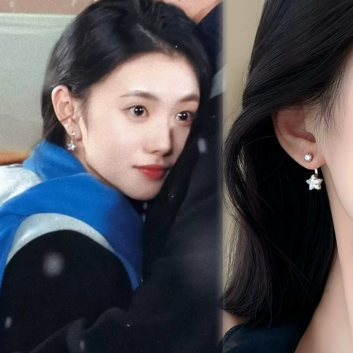 「小星芒」刘浩存同款星星耳钉蚊香盘耳夹女无耳洞星星耳饰耳环,饰品/流行首饰/时尚饰品新,耳夹,淘宝优惠券,粉丝福利购,淘宝优惠卷