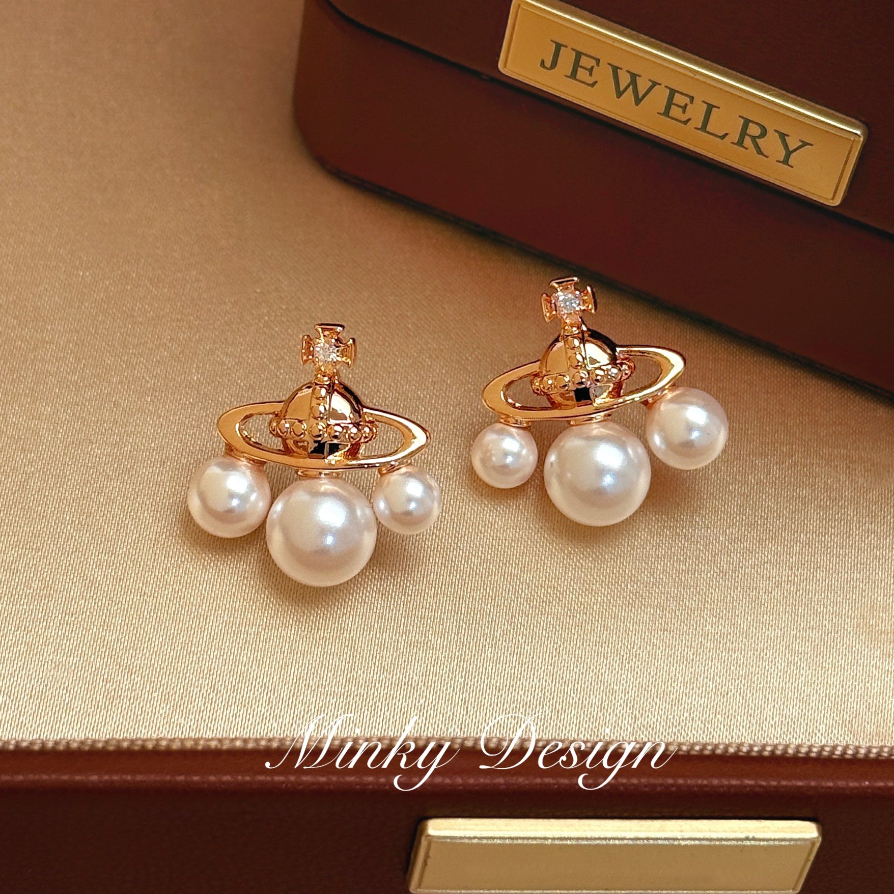 「星籽」小众珍珠土星耳钉蚊香盘耳夹无耳洞气质耳环精致星球耳饰,饰品/流行首饰/时尚饰品新,耳夹,淘宝优惠券,粉丝福利购,淘宝优惠卷